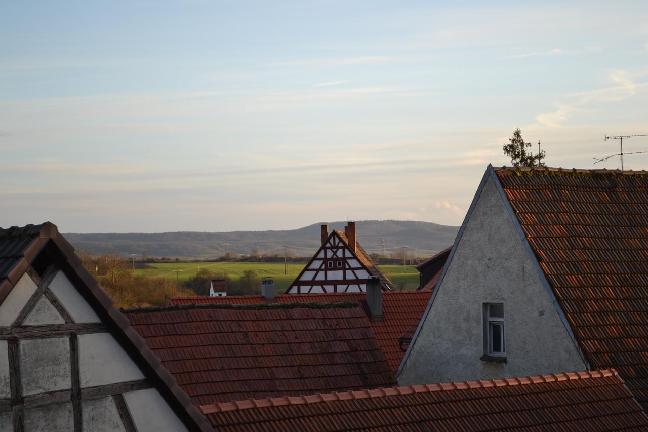 Hotel-Gasthof Rotes Ross Markt Einersheim Εξωτερικό φωτογραφία
